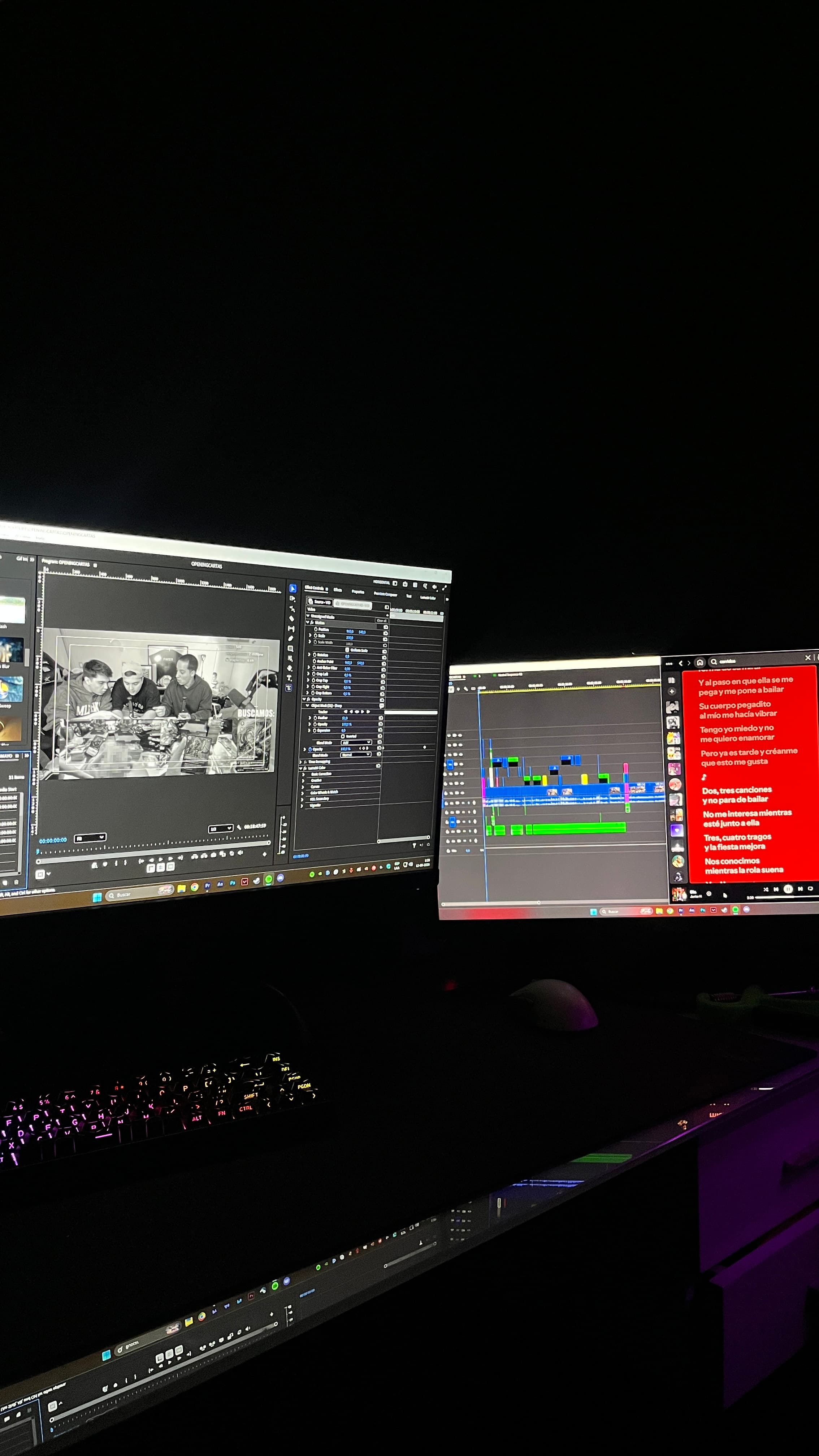 Editando el video de YouTube de cartas Pokémon para Rakyz